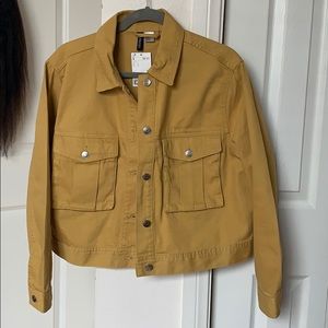 Tan jean jacket